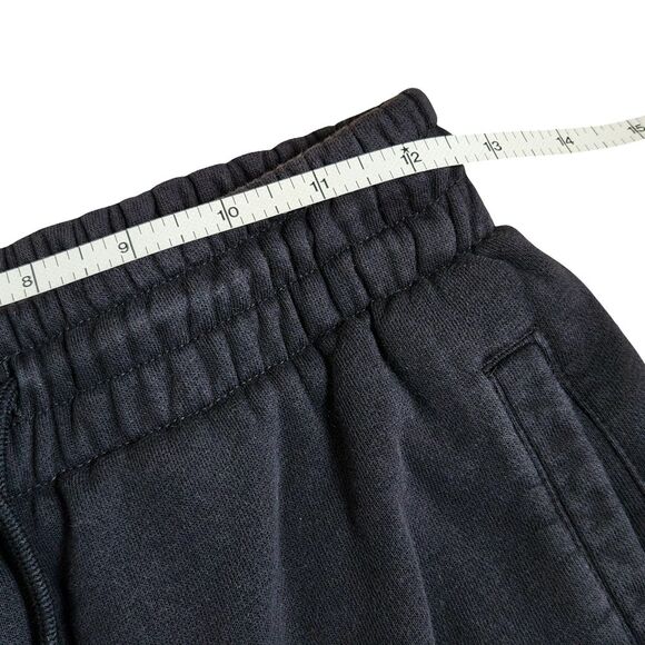 Adidas Originals Sweatpants Women's S Drawstring Pull-On Black Multicolor Stripe - Picture 10 of 13